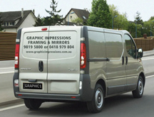 Graphic Impressions Delivery Van